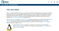 Desktop Screenshot of linuxmark.org